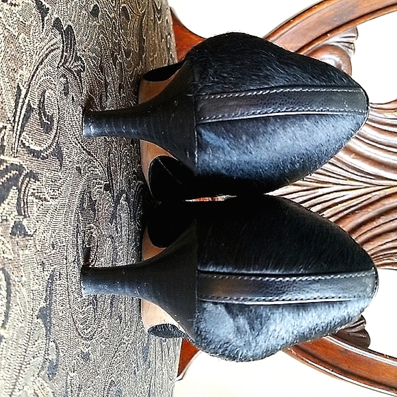 Real Pony Hair 2.25" Heels Sundance Pumps - Picture 8 of 9